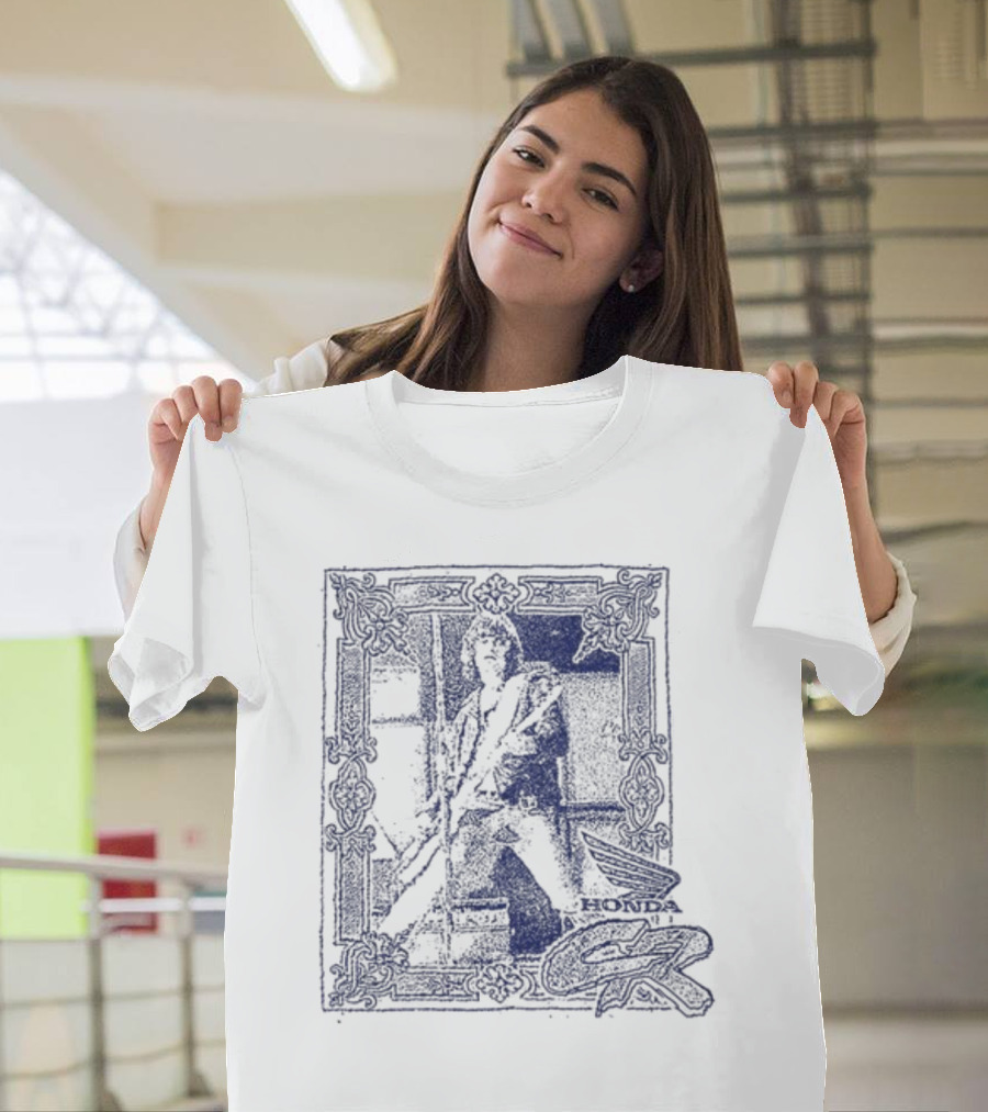 Honda CR Ramone Motorcycle T-Shirt