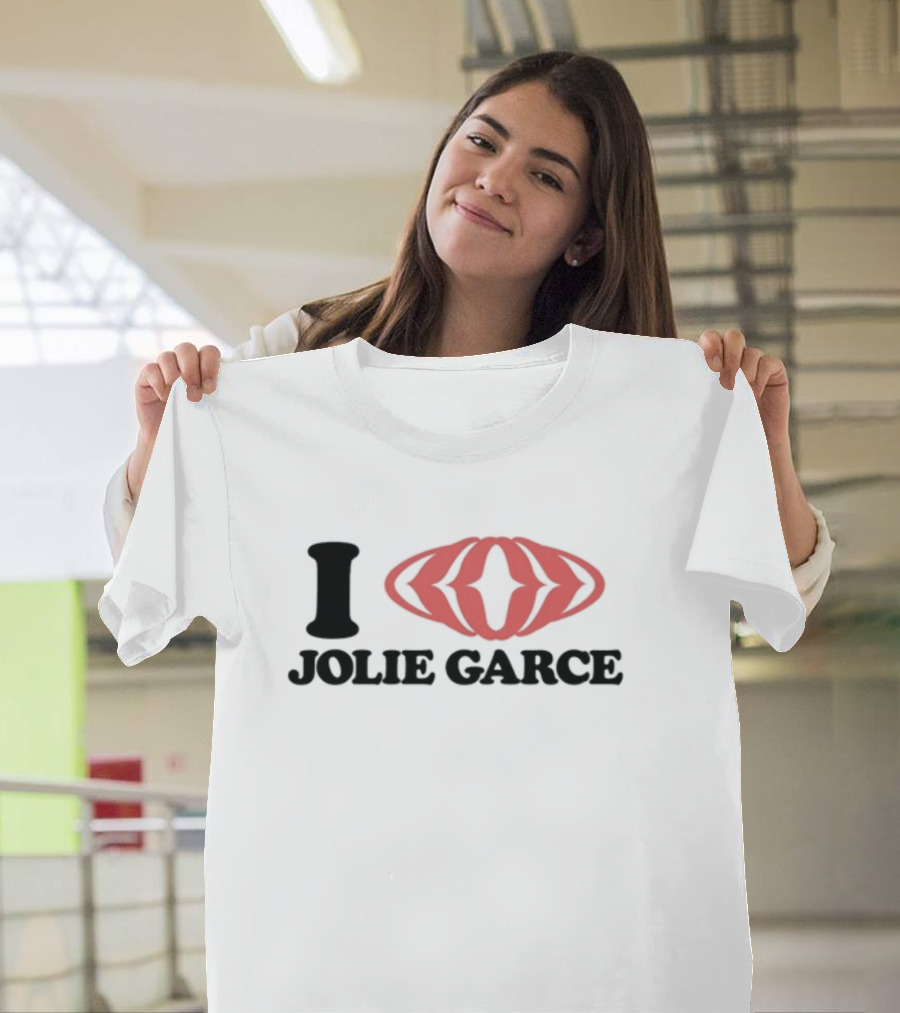 I Love Jolie Garce Red Lips T-Shirt