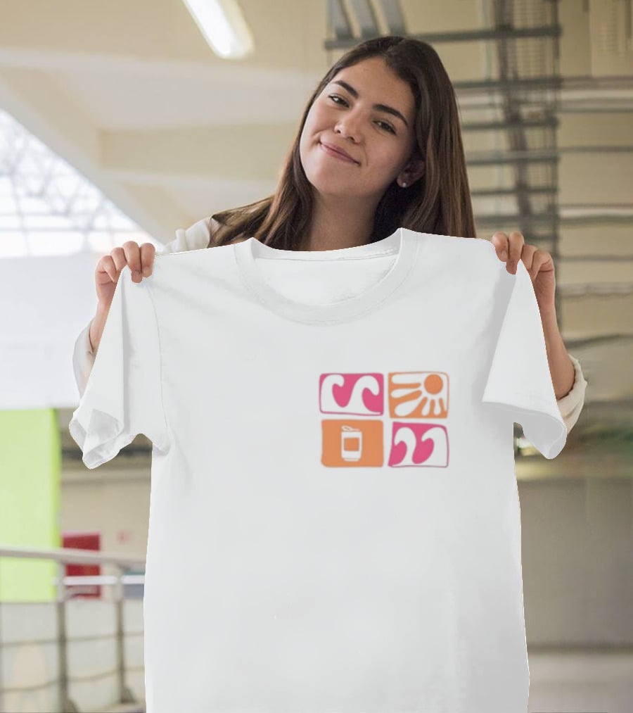 Waves And Rays Sun Surf Club Fat Boy T-Shirt