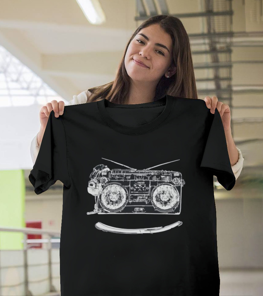Ezriadrm Classic Boombox Grin Box Set T-Shirt