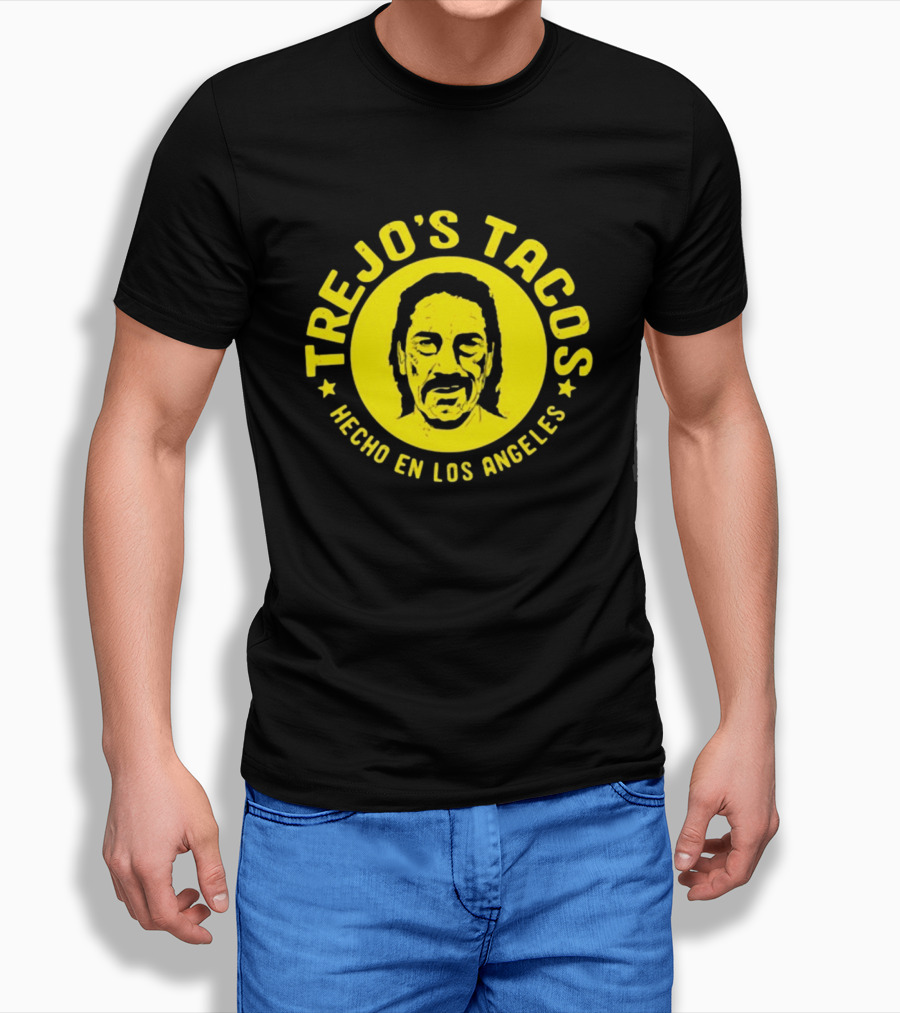 Trejo's Tacos Hecho En Los Angeles Yellow T-Shirt