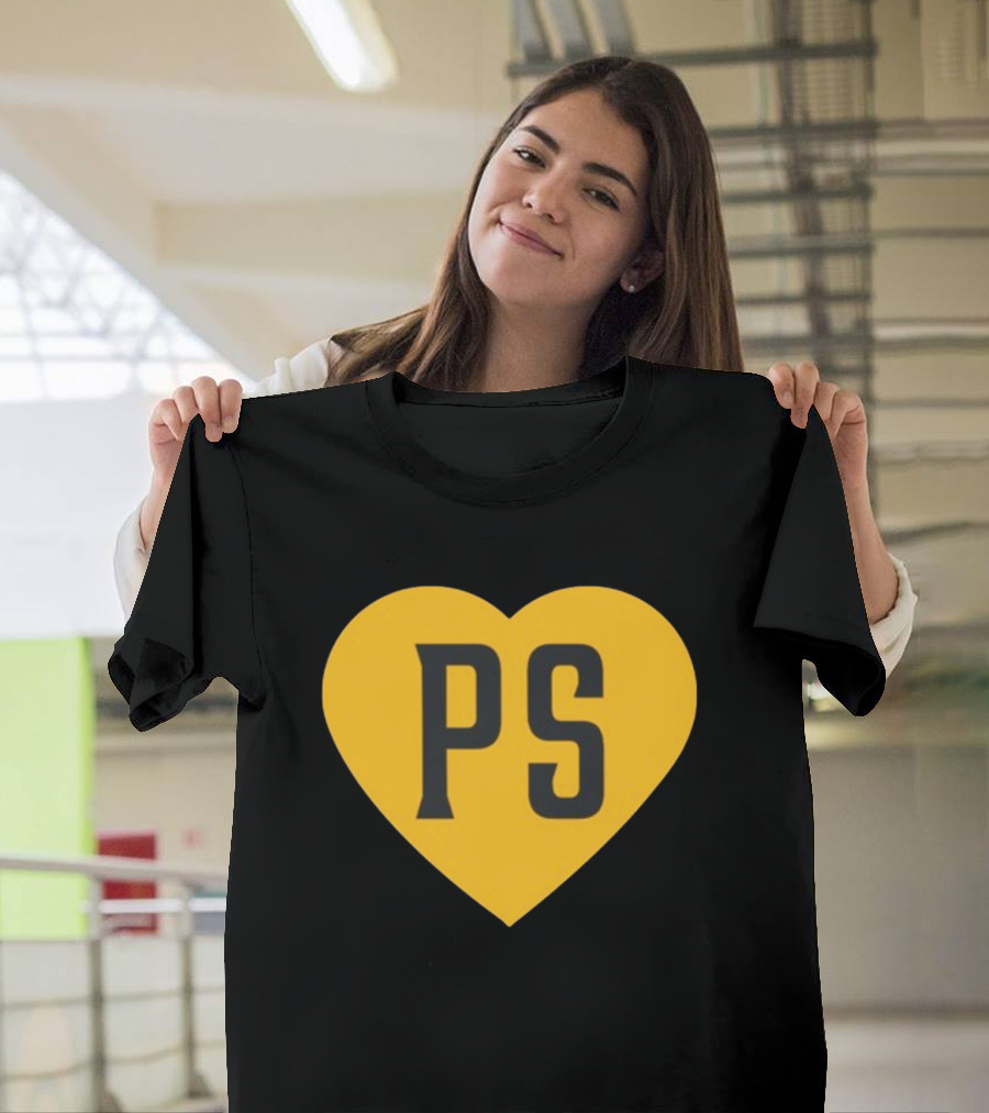 Peter Seidler PS Yellow Heart T-Shirt