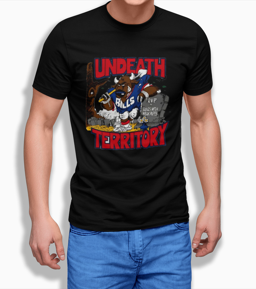 Undeathmetal Undeath Territory Bills Rip Bands With Weak Riffs T-Shirt