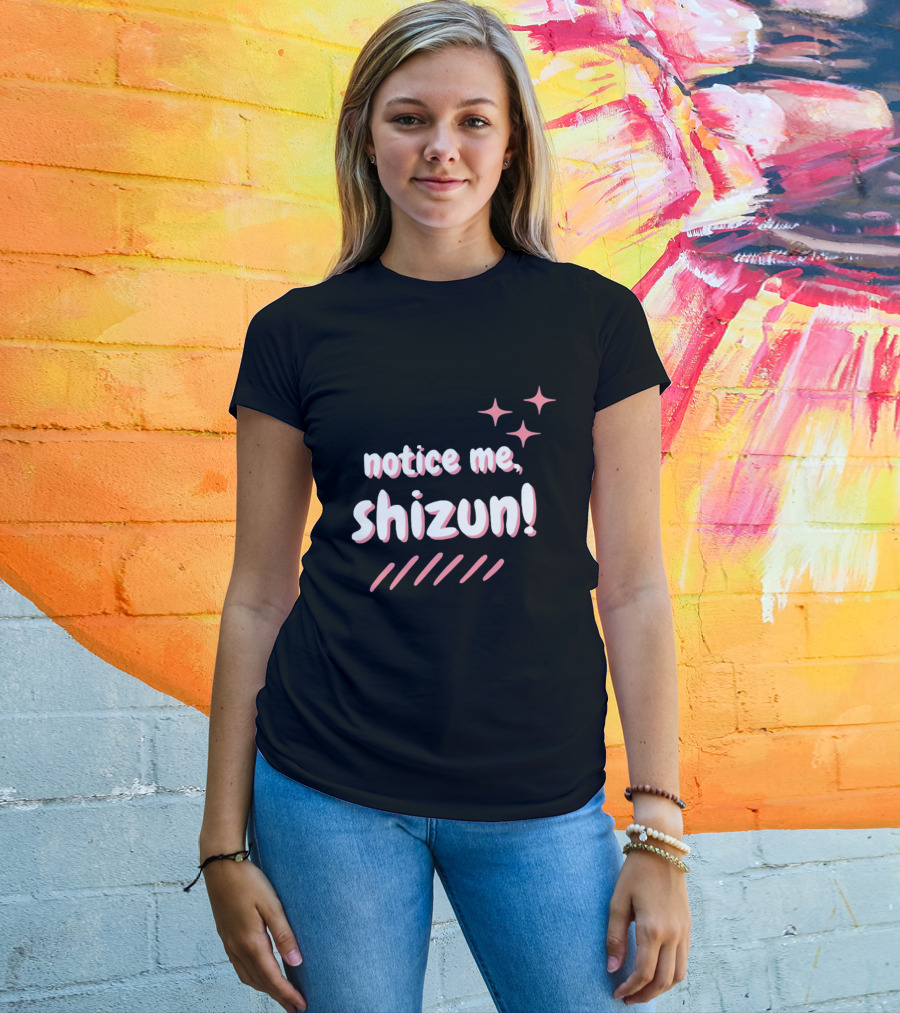 Notice Me Shizun Stars Pink Stripes T-Shirt
