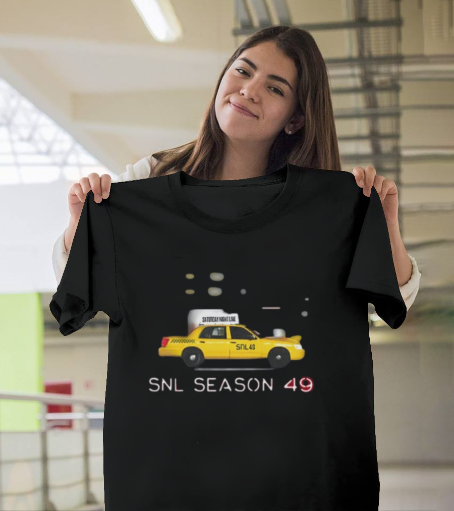 SNL Season 49 Saturday Night Live January 20 Taxi T-Shirt