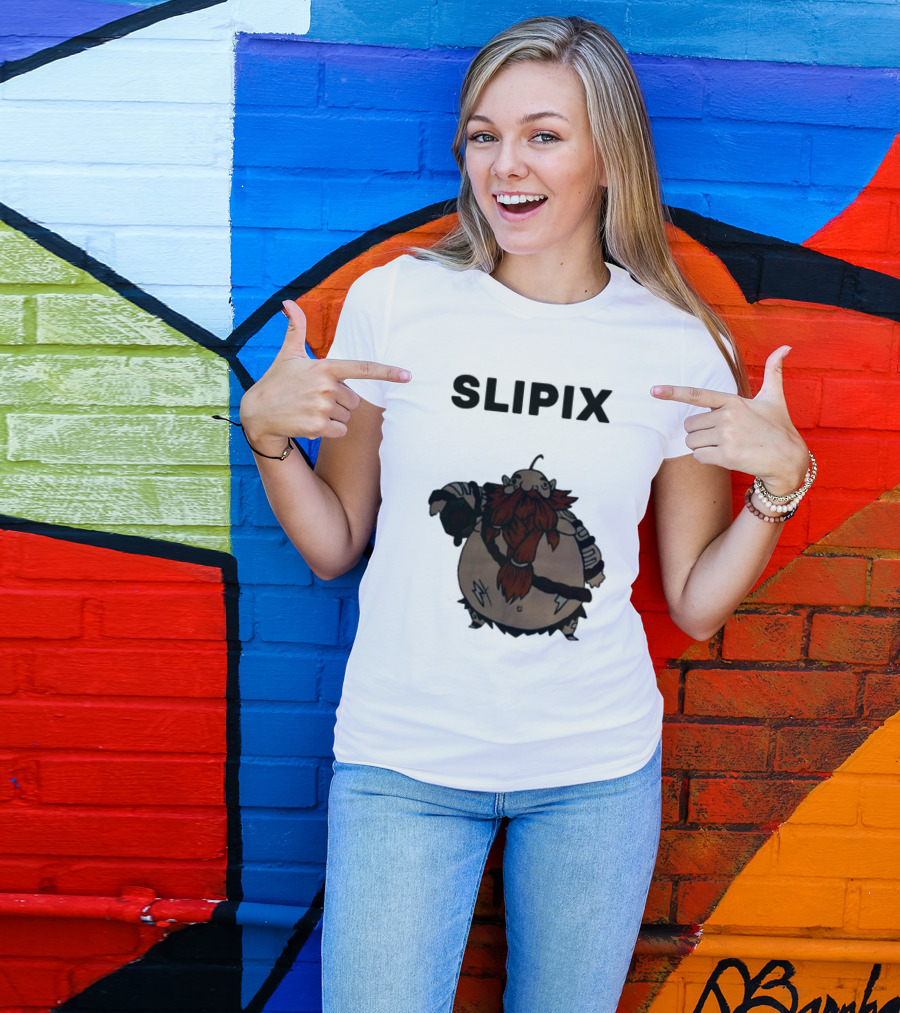 Slipix Tds Character Bold Bearded Figure T-Shirt