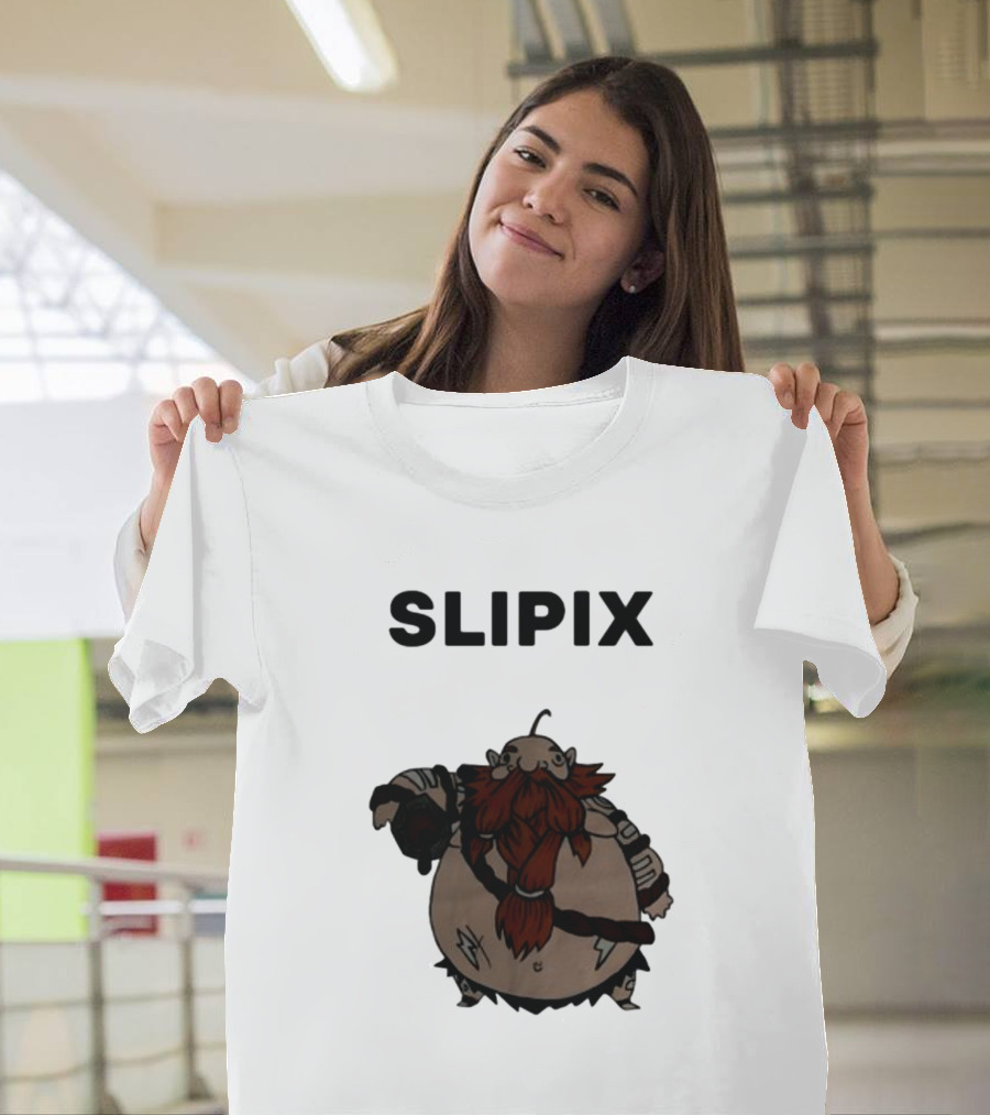Slipix Tds Character Bold Bearded Figure T-Shirt