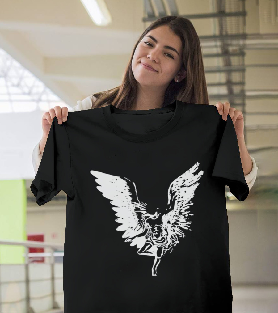 Therapy When I Get Rich All The Homies Getting Therapy Angel Wings T-Shirt