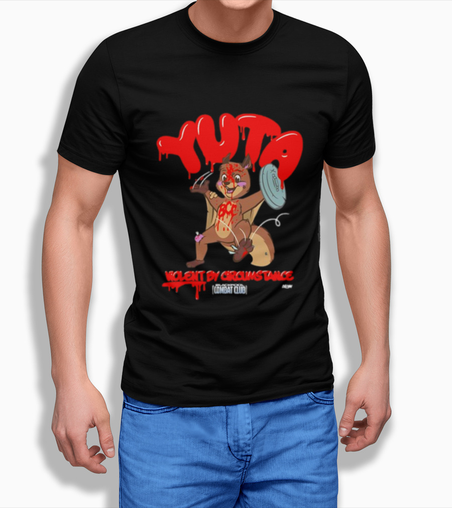 Yuta Violent By Circumstance BCC Combat Club Cartoon T-Shirt