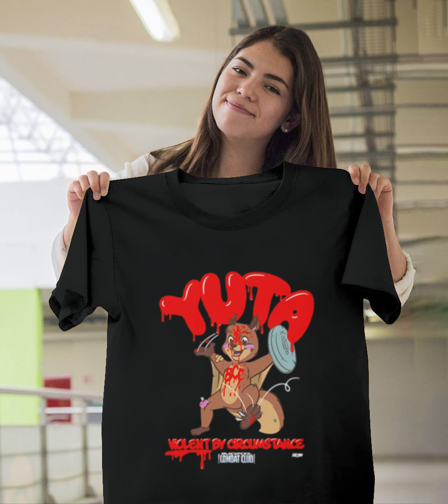 Yuta Violent By Circumstance BCC Combat Club Cartoon T-Shirt