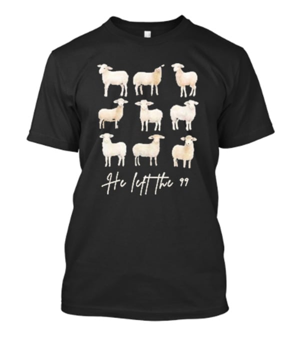He Left The 99 Women’s Lost Sheep Printed T-Shirt