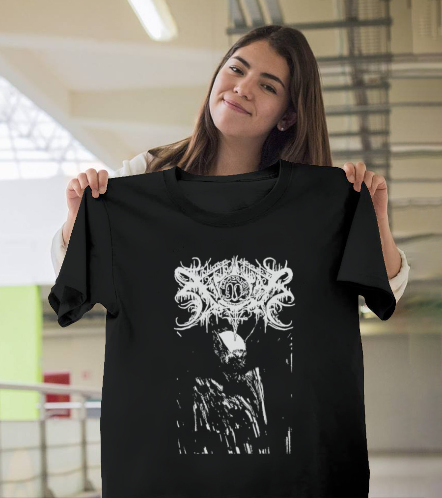 Xasthur Dust Of What Was Intricate Monochrome Abstract T-Shirt