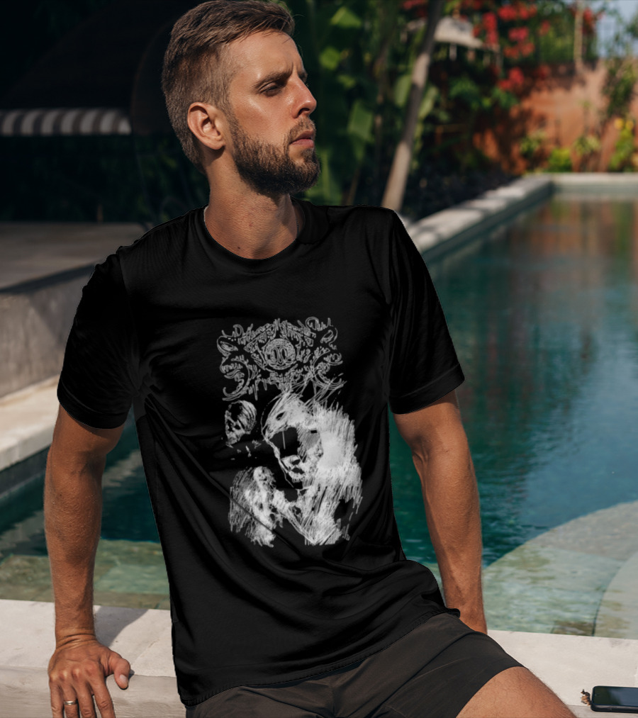 Xasthur Morbid Sketches Abstract Dark T-Shirt