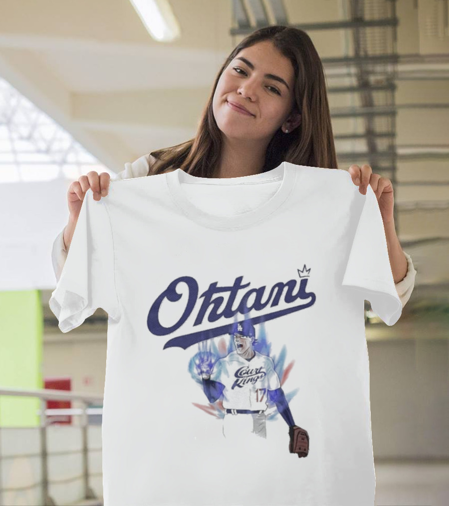 Los Angeles Dodgers Ohtani Court King Dragon Ball T-Shirt