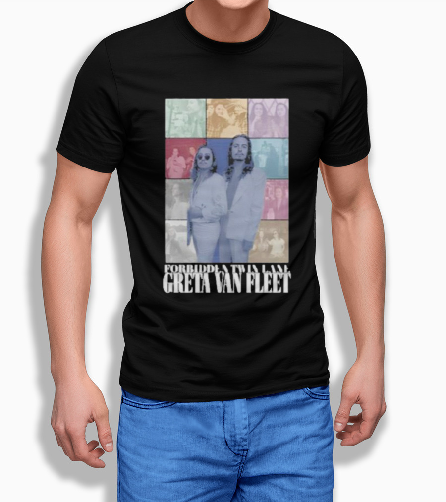 Forbidden Twin Lane Greta Van Fleet Sam And Jake Kiszka T-Shirt