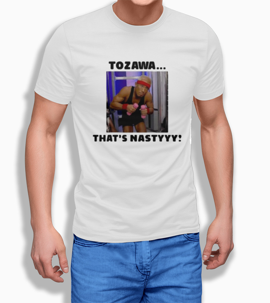 Tozawa. That’s Nastyyy Pink Dumbbells Fitness Focus T-Shirt