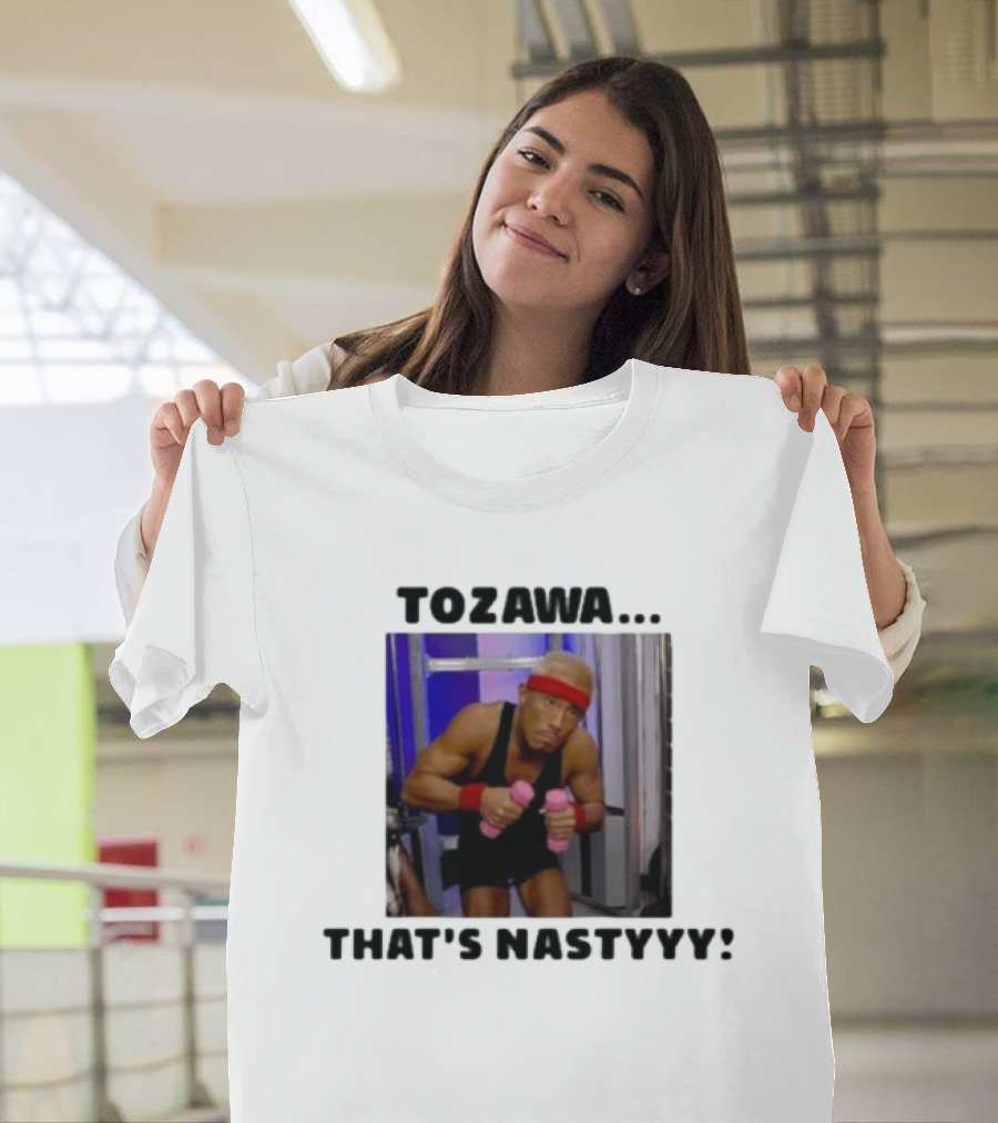 Tozawa. That’s Nastyyy Pink Dumbbells Fitness Focus T-Shirt