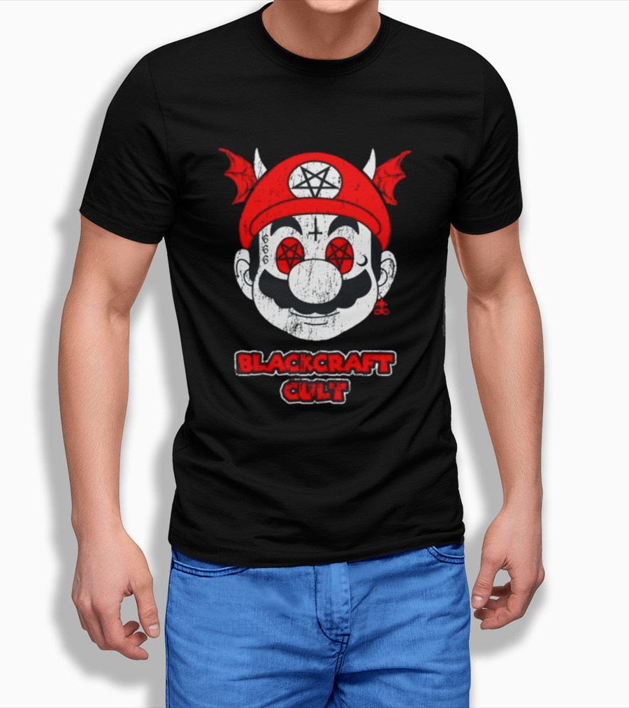 Blackcraft Cult It's A Me Satan Mario T-Shirt