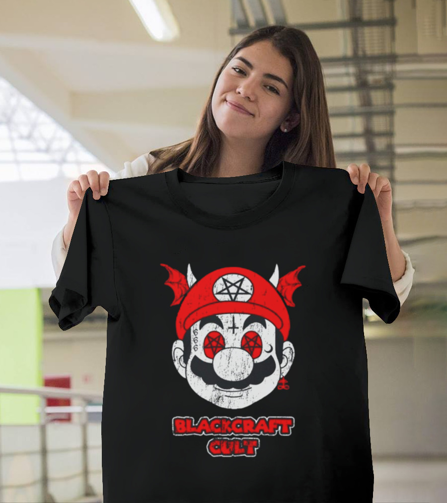 Blackcraft Cult It's A Me Satan Mario T-Shirt