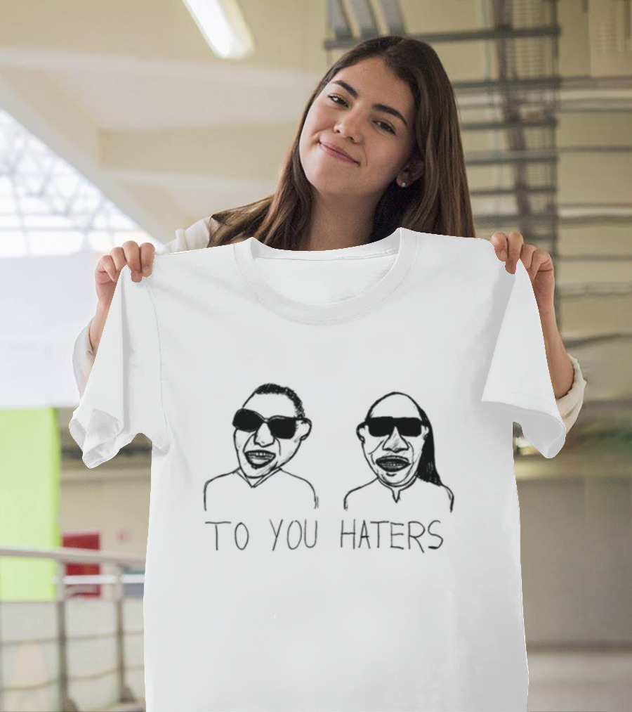 Dave Portnoy To You Haters Sunglasses Cartoon T-Shirt