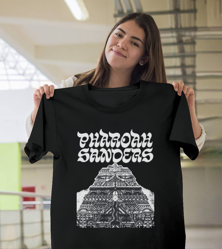 Pharoah Sanders Pyramid Artwork Psychedelic T-Shirt