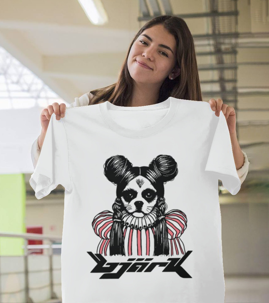 Bjark Sthtgohard Monochrome Dog T-Shirt