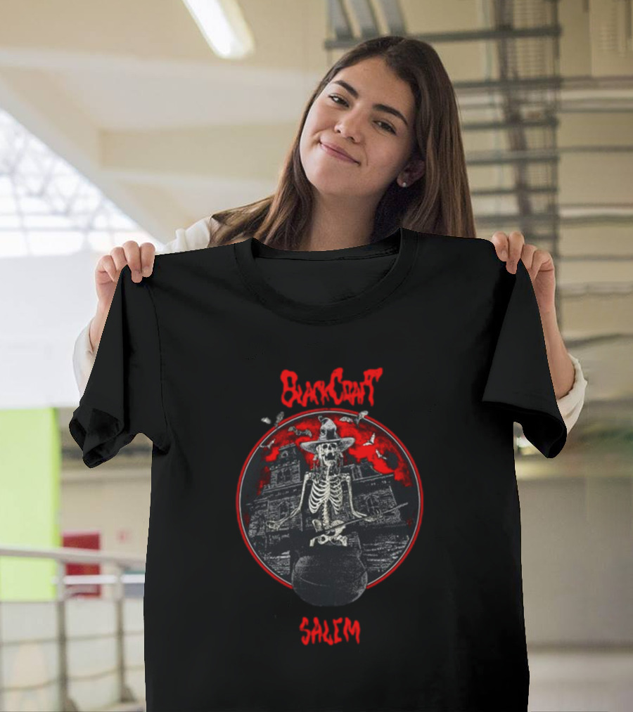 Blackcraft Salem Skeleton Witch Stew T-Shirt