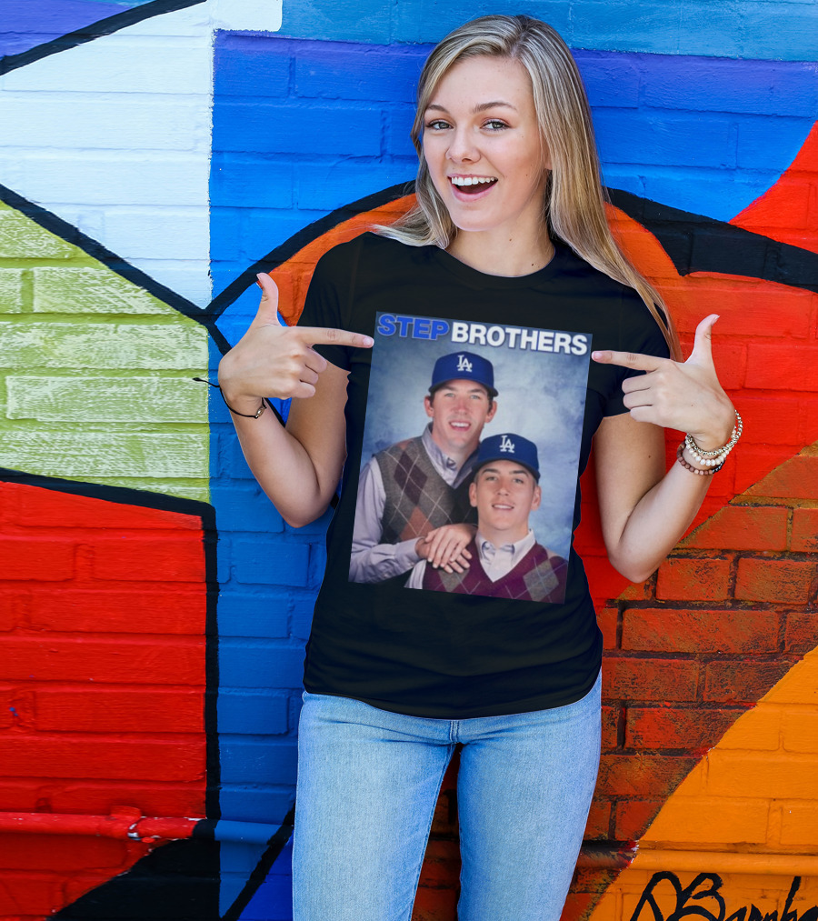 Bobby Miller Walker Buehler LA Step Brothers T-Shirt