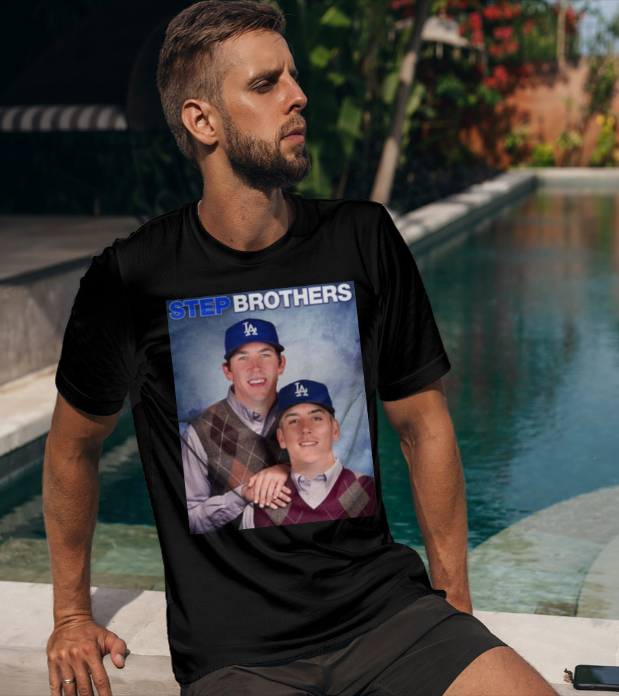 Bobby Miller Walker Buehler LA Step Brothers T-Shirt