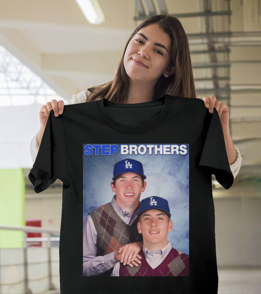 Bobby Miller Walker Buehler LA Step Brothers T-Shirt
