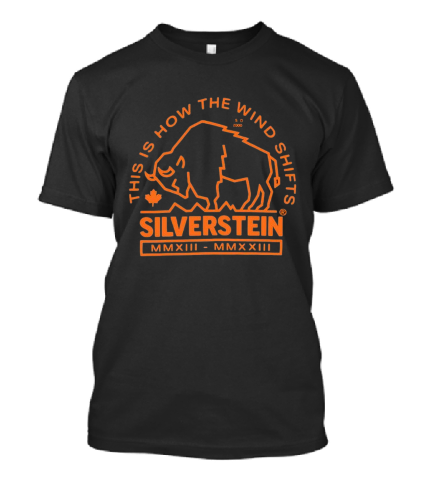 THIS IS HOW THE WIND SHIFTS SILVERSTEIN MMXIII - MMXXIII BUFFALO T-Shirt