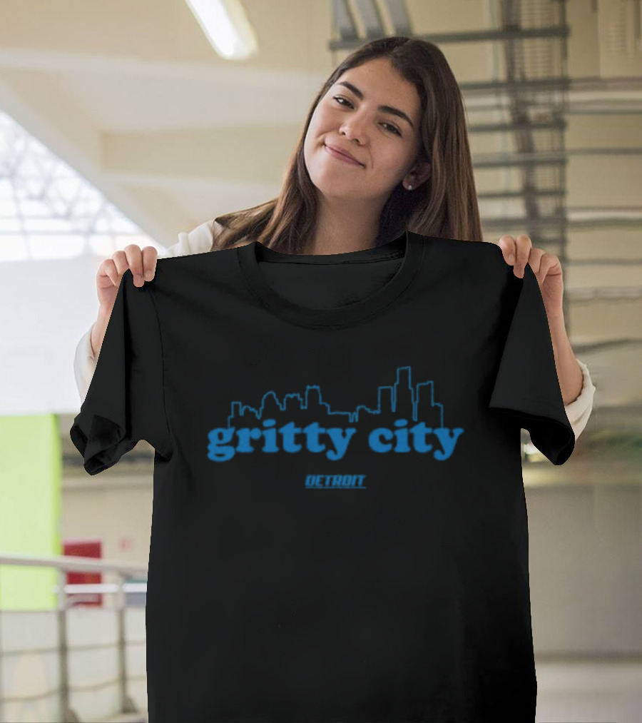 Detroit Gritty City Skyline T-Shirt