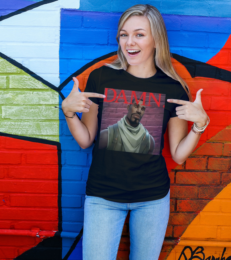 Rroguethreads Kendrick Lamar Spitfire Damn Brick Wall Character T-Shirt