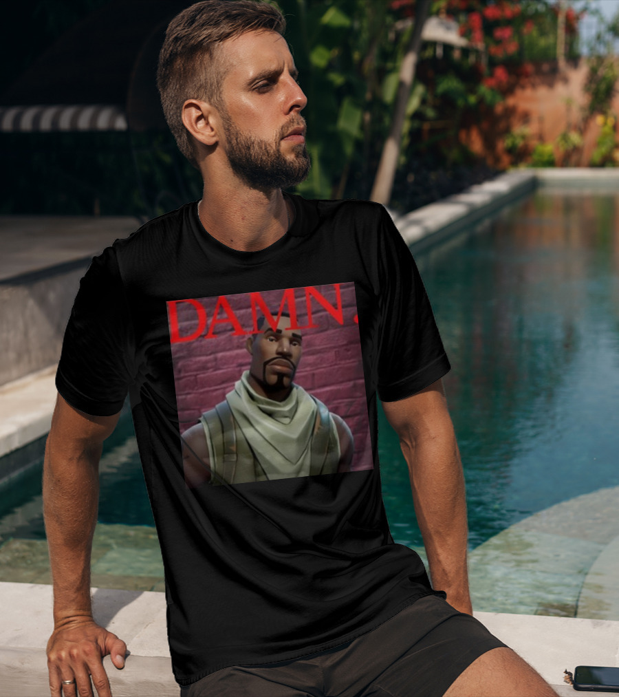 Rroguethreads Kendrick Lamar Spitfire Damn Brick Wall Character T-Shirt