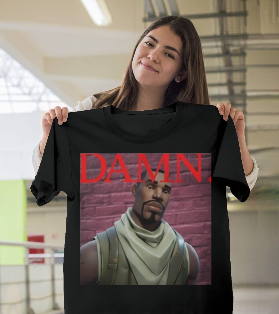 Rroguethreads Kendrick Lamar Spitfire Damn Brick Wall Character T-Shirt