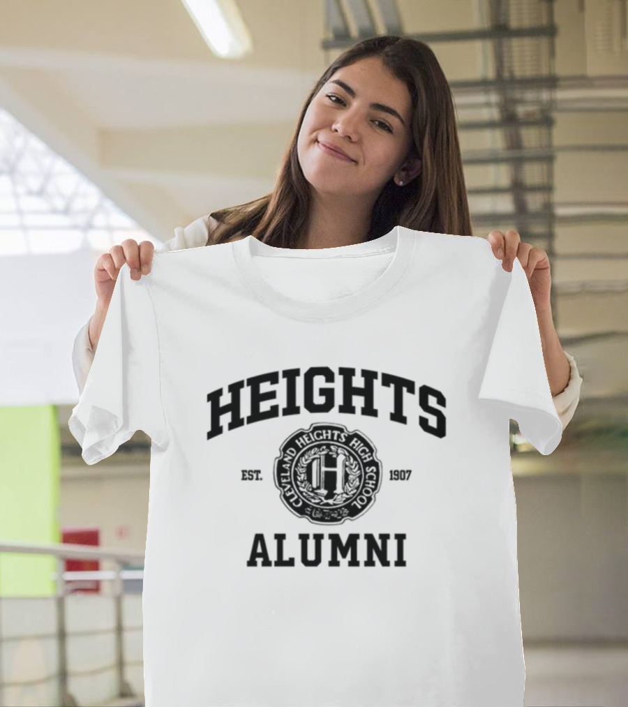 Heights Alumni Cleveland Heights High School Est. 1907 Jason And Travis T-Shirt