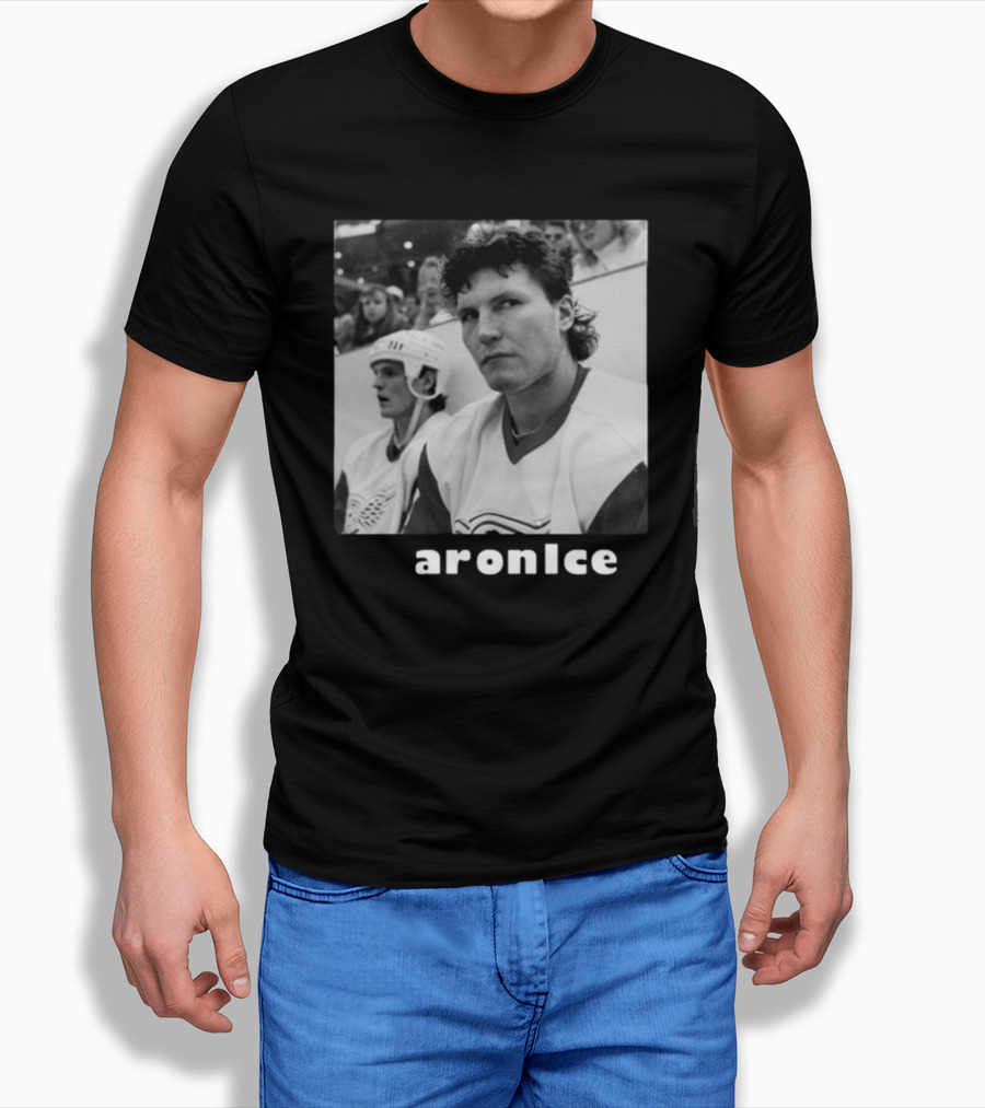Bob Probert War On Ice Hockey Legend In Action T-Shirt