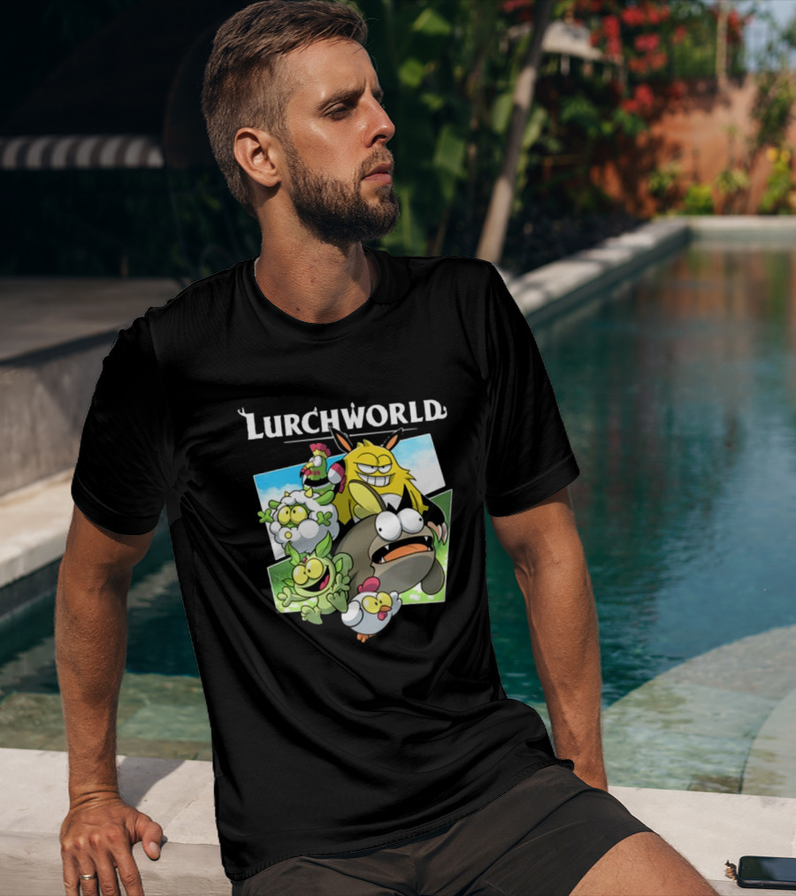Lurchworld Grnk.Shop Characters Adventure T-Shirt