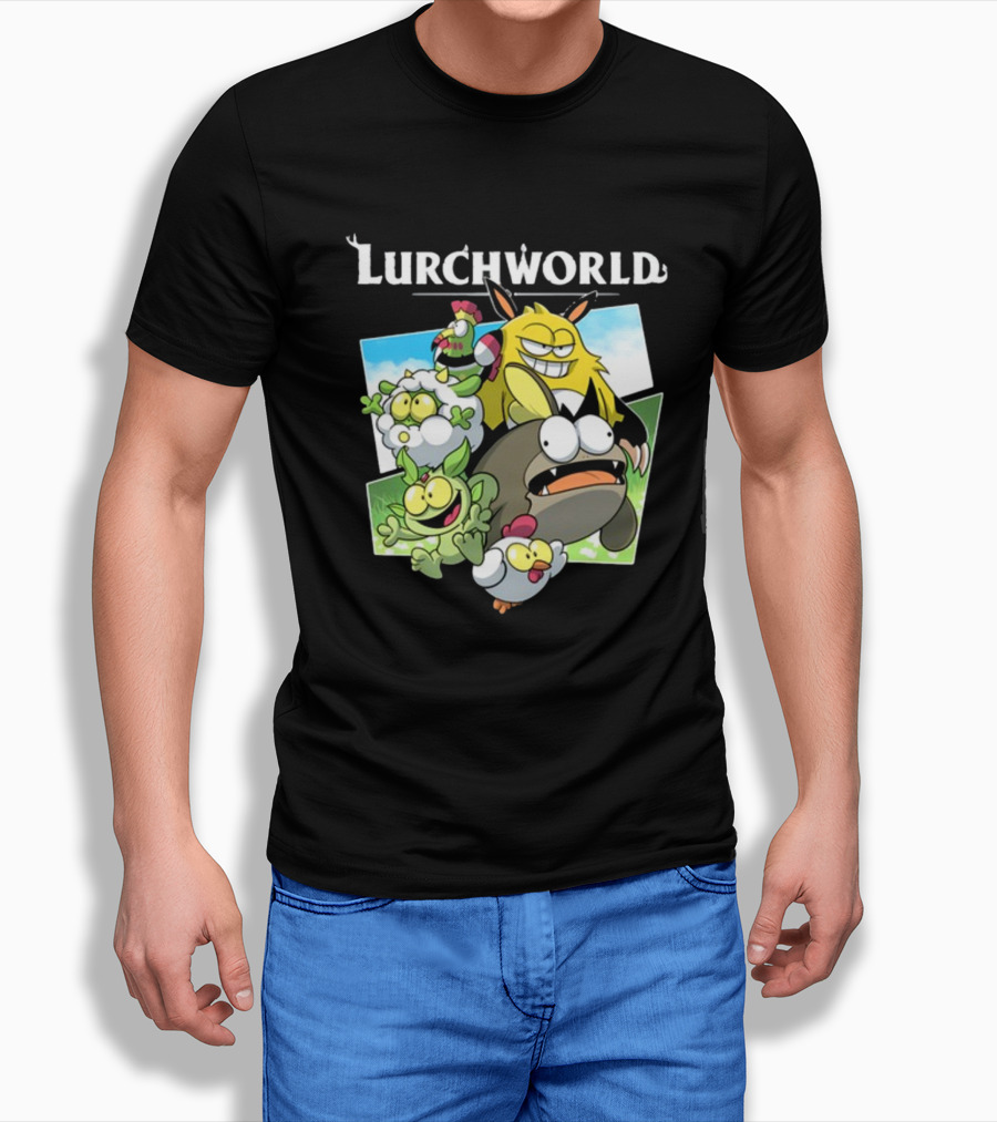 Lurchworld Grnk.Shop Characters Adventure T-Shirt