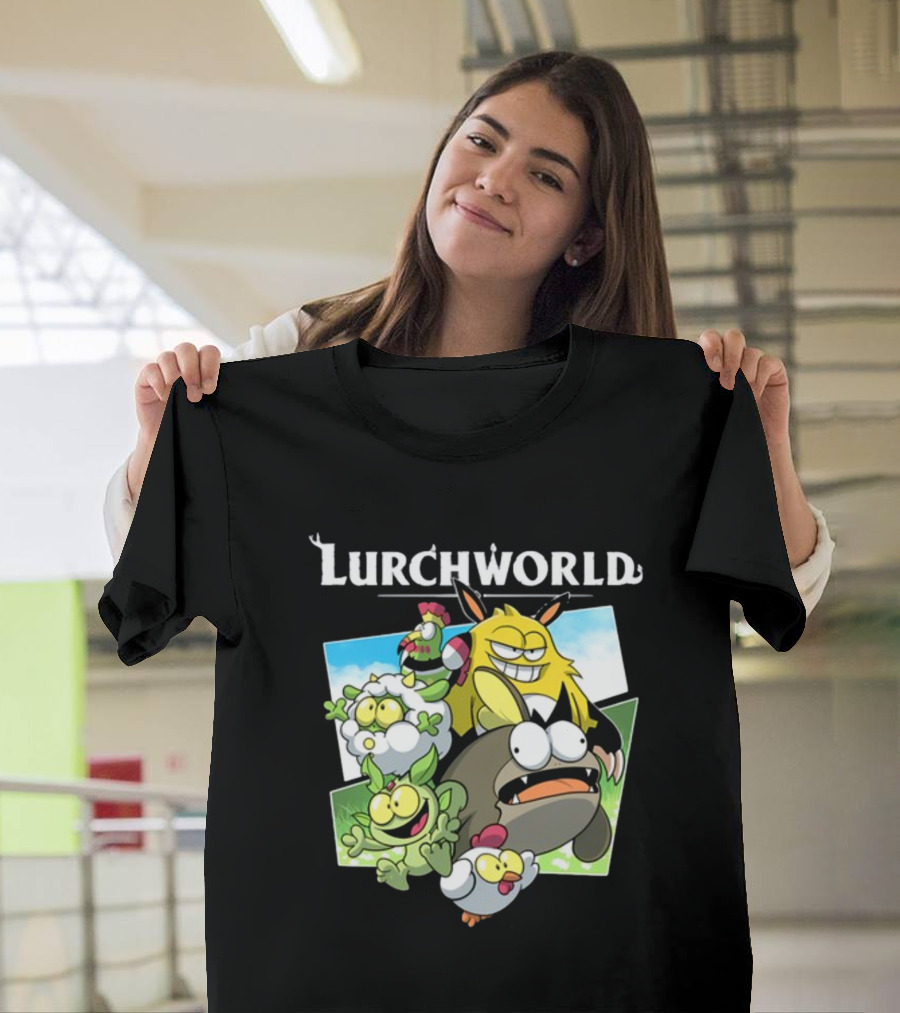Lurchworld Grnk.Shop Characters Adventure T-Shirt