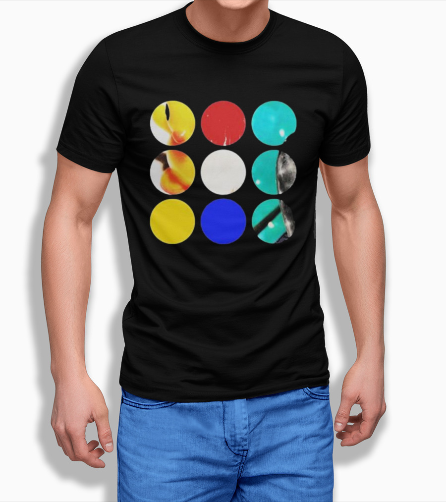 Fleshwater Sounds Of Grieving Circles Color Palette T-Shirt