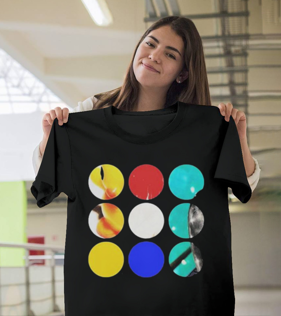 Fleshwater Sounds Of Grieving Circles Color Palette T-Shirt