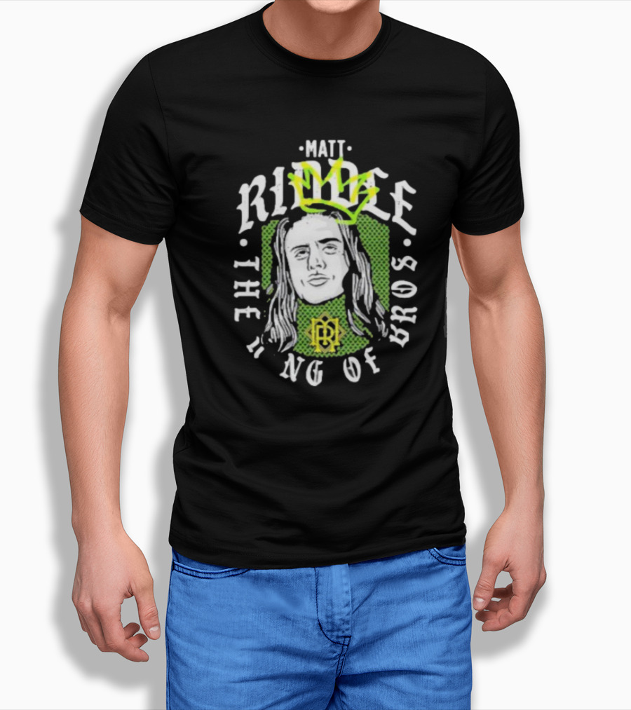 Matt Riddle The King Of Bros Crown T-Shirt