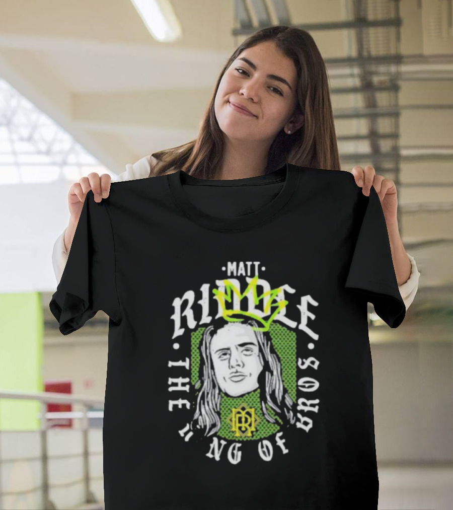 Matt Riddle The King Of Bros Crown T-Shirt