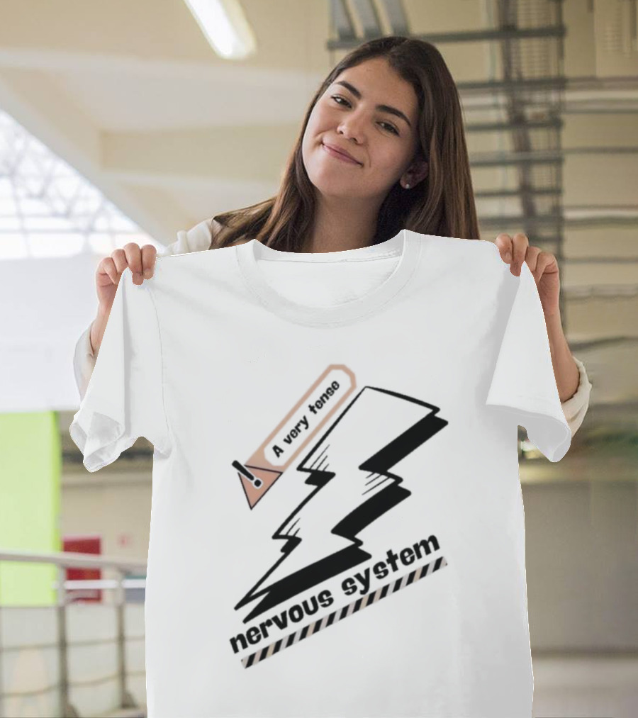 A Very Tense Nervous System Lightning Bolt T-Shirt