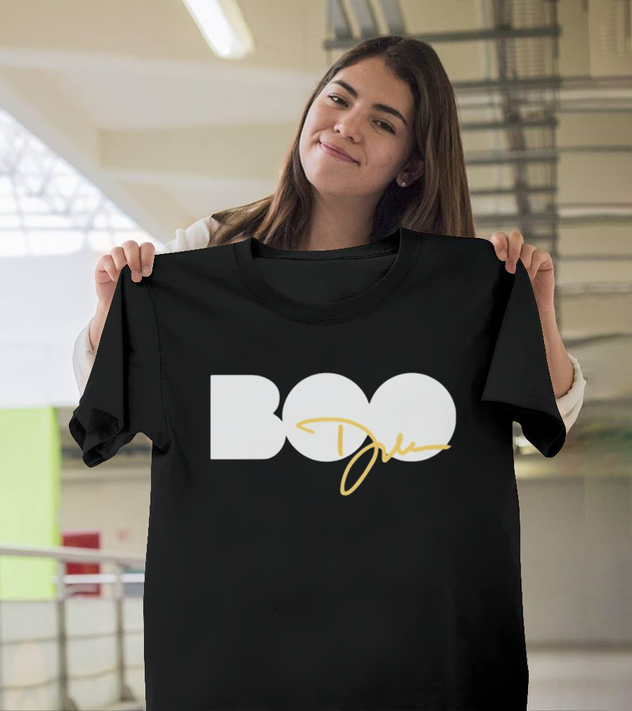 Dawn Staley Wearing Boo Signature Wbb T-Shirt