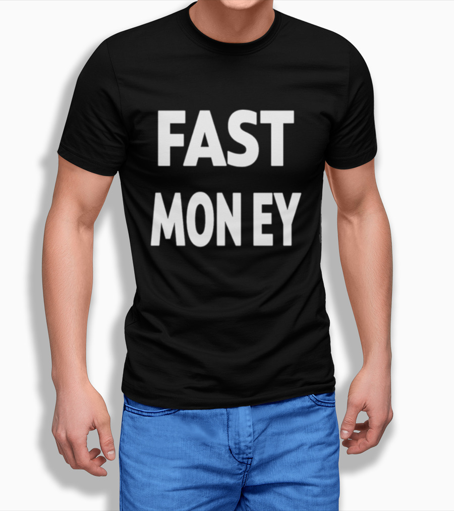 Jason Kelce Fast Money Black T-Shirt