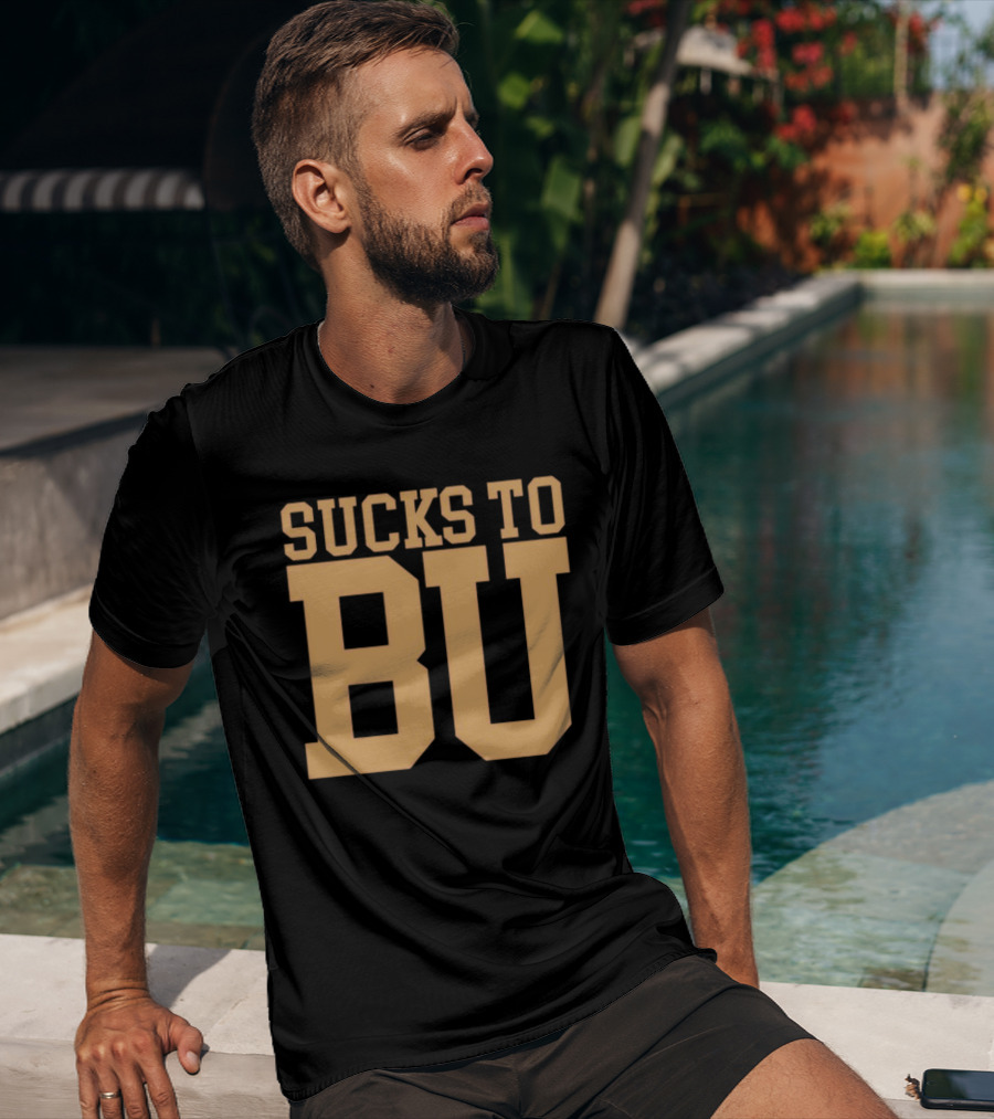 Sucks To BU Brown University Rivalry Fan T-Shirt