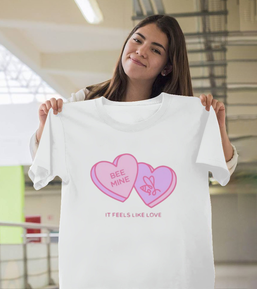 Bee Mine Heart It Feels Like Love T-Shirt