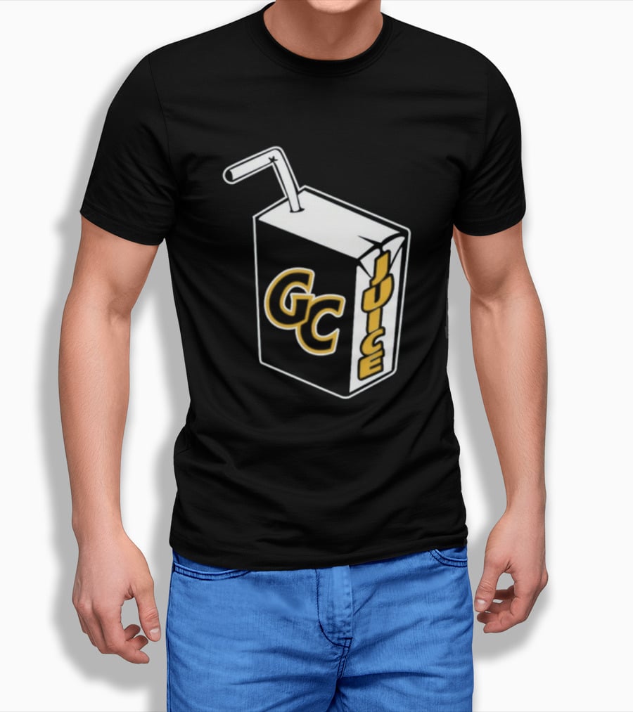 Braylon Mullins Wearing GC Juice Carton T-Shirt